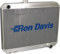 66-67 GTO aluminum radiator; 67 GTO aluminum radiator; 66 GTO aluminum radiator